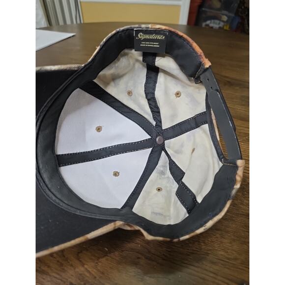 Signatures Hunting Camo Mesh Trucker Snapback Hat Cap Men Women Brown Green - Picture 6 of 16